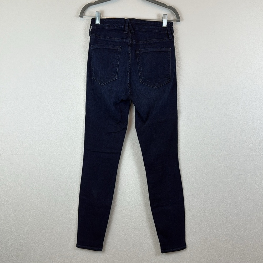 Good American Good Legs High Rise Blue Jeans Size 4 - Picture 7 of 11